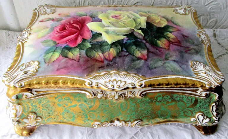 Reginald Johnson ~ Porcelain Jewel Casket