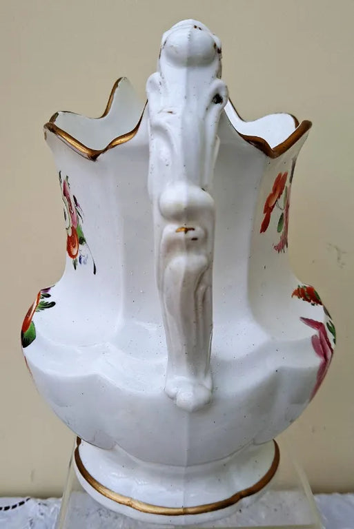 Antique English Georgian / Victorian Porcelain Commemorative Jug ~ John Baley 1837