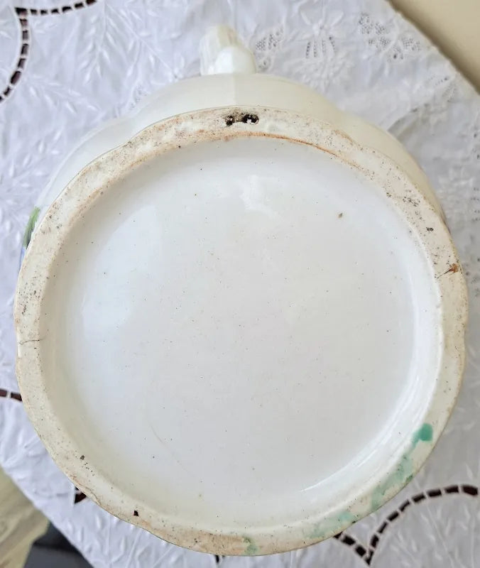 Antique English Georgian / Victorian Porcelain Commemorative Jug ~ John Baley 1837