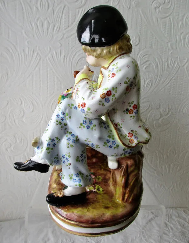 Antique English Victorian Porcelain Figurine ~ 