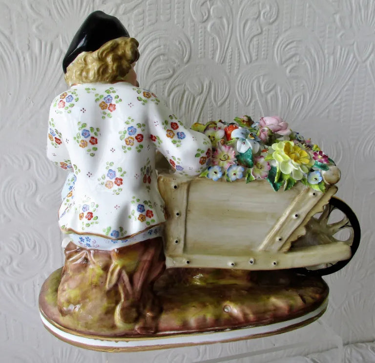 Antique English Victorian Porcelain Figurine ~ 