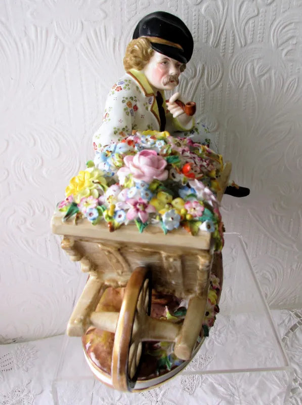 Antique English Victorian Porcelain Figurine ~ 