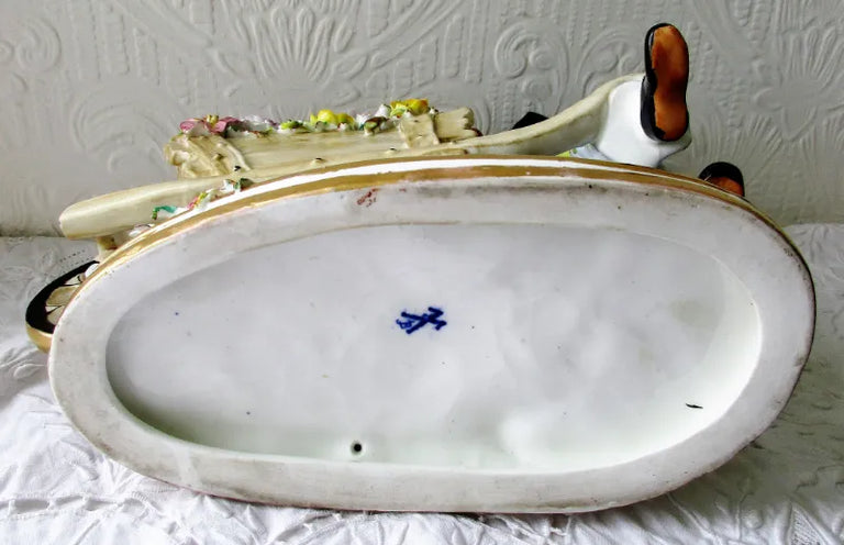 Antique English Victorian Porcelain Figurine ~ 