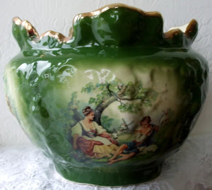 KLM Green Jardiniere