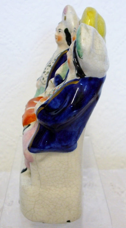 Antique Victorian Staffordshire Figure ~  