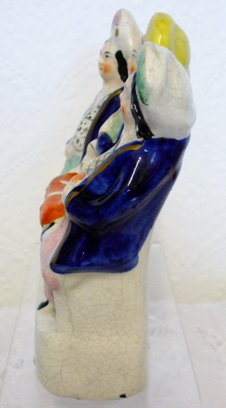 Antique Victorian Staffordshire Figure ~  