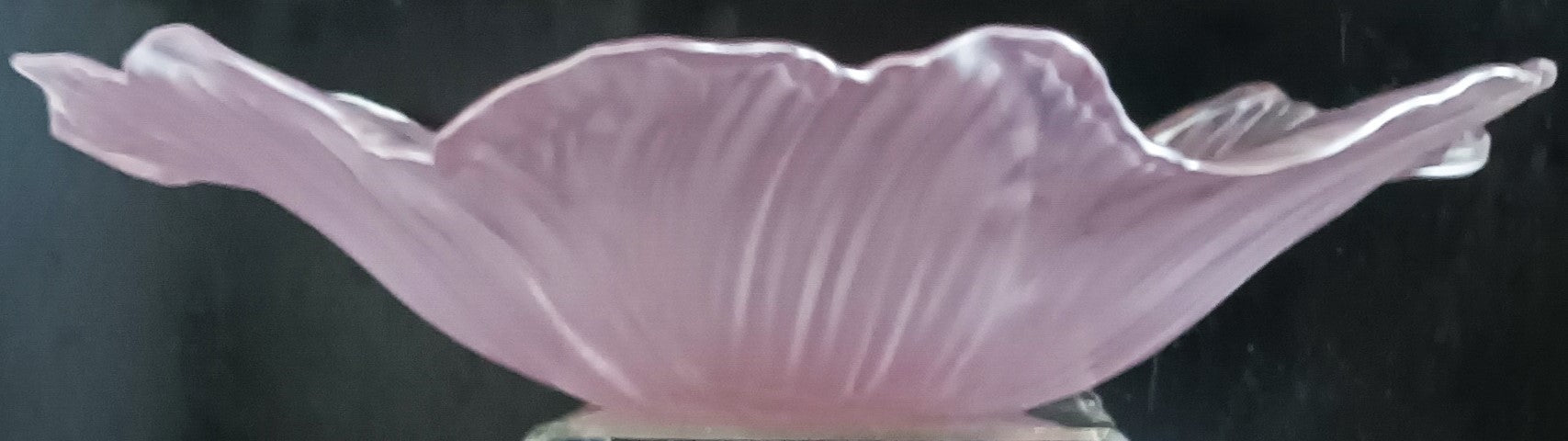 Vintage Venetian Lavender Glass Dish