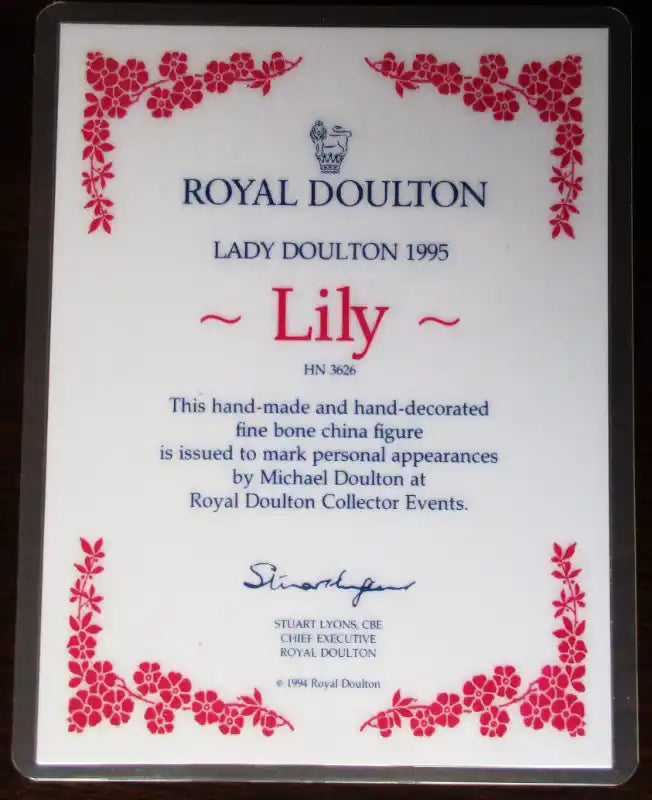 Royal Doulton Porcelain Figurine ~ 