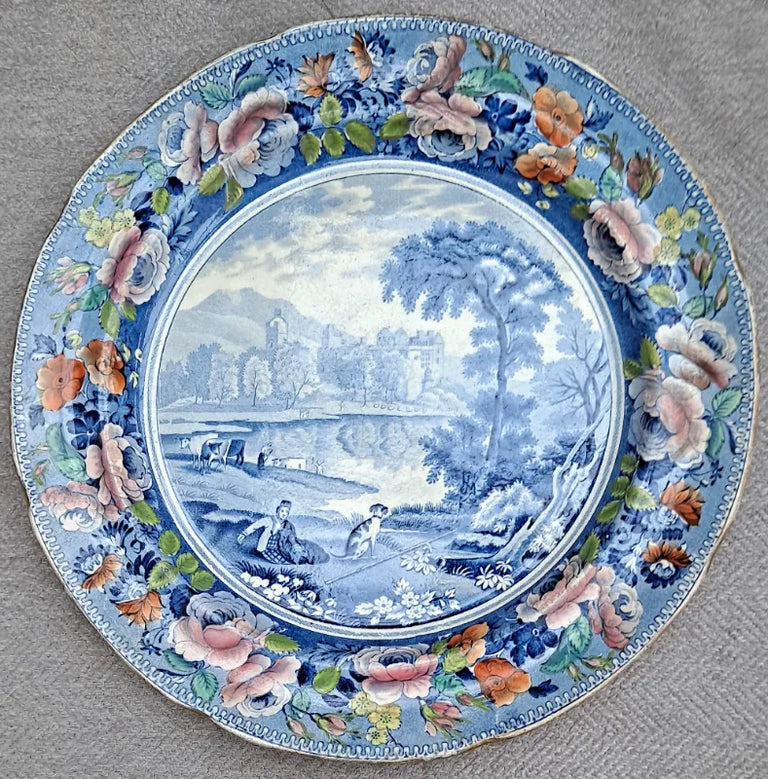 Georgian Blue & White 