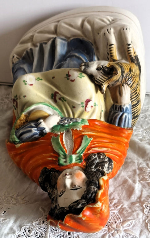Antique Victorian Staffordshire Figure ~ 