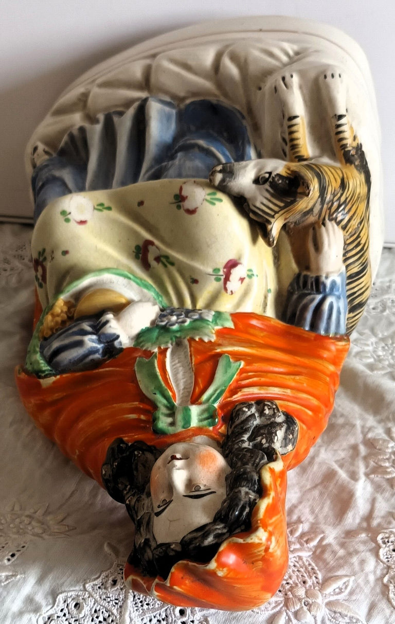 Antique Victorian Staffordshire Figure ~ 