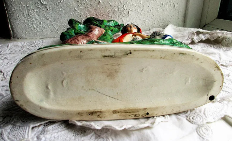 Antique Victorian Staffordshire Figure ~ 