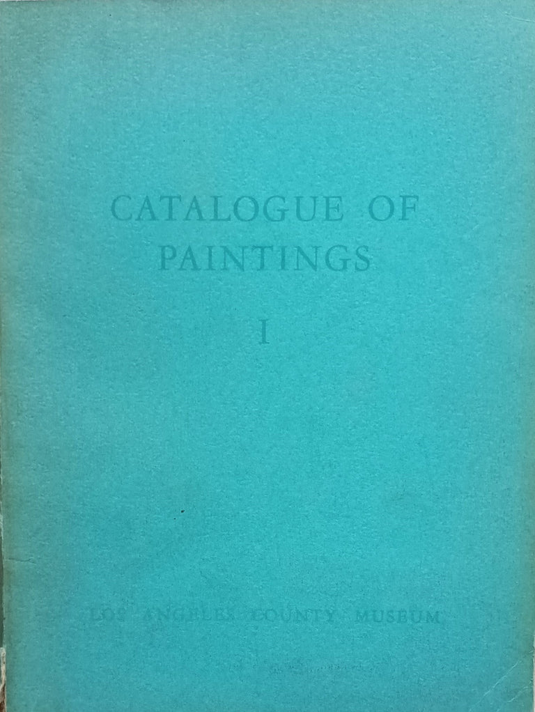 Los Angeles County Museum Paintings I