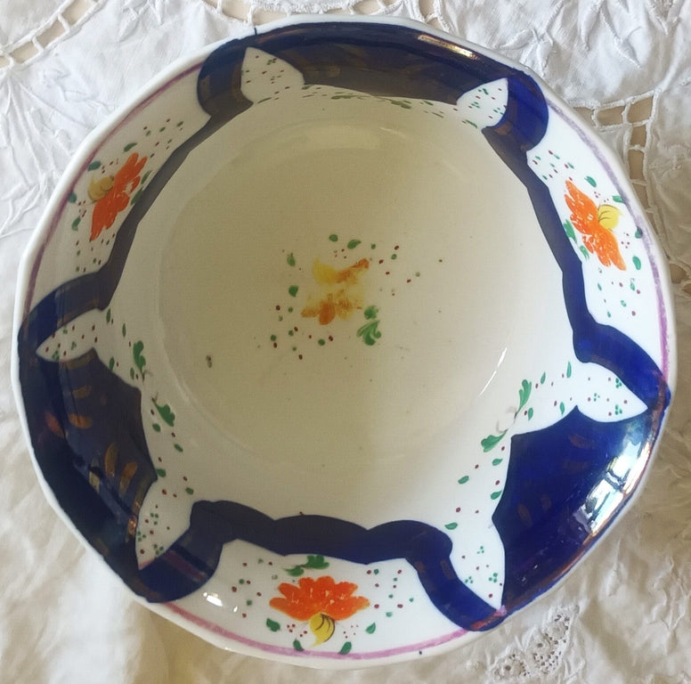 Antique Victorian Gaudy Welsh 