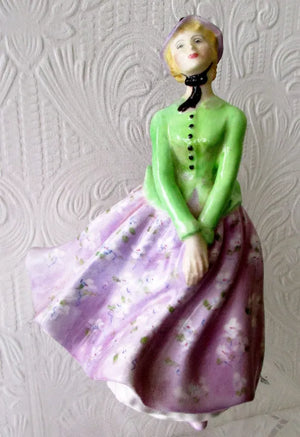 Royal Doulton Porcelain Figurine ~ "Mary" ~ HN 2374 ~ Rare Colour