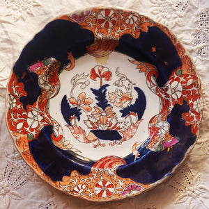 Antique English Georgian Mason's Ironstone Tea Plate