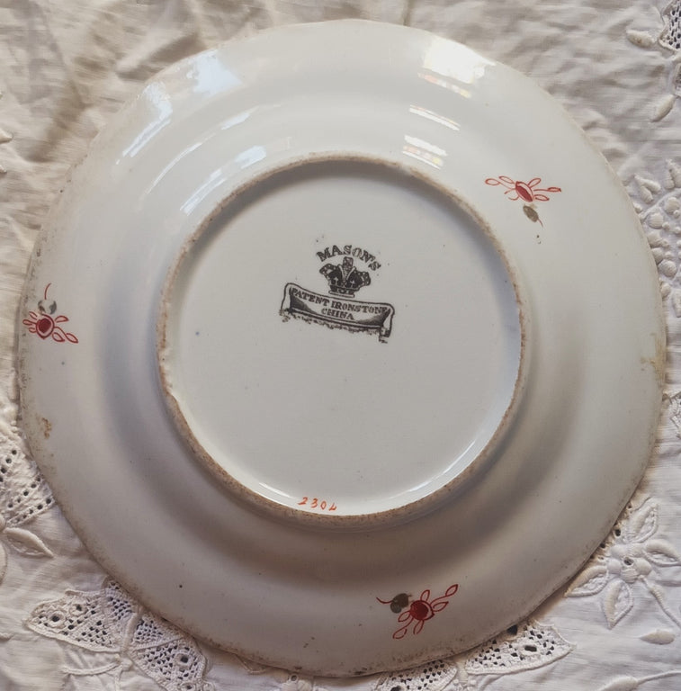 Antique English Georgian Mason's Ironstone tea Plate