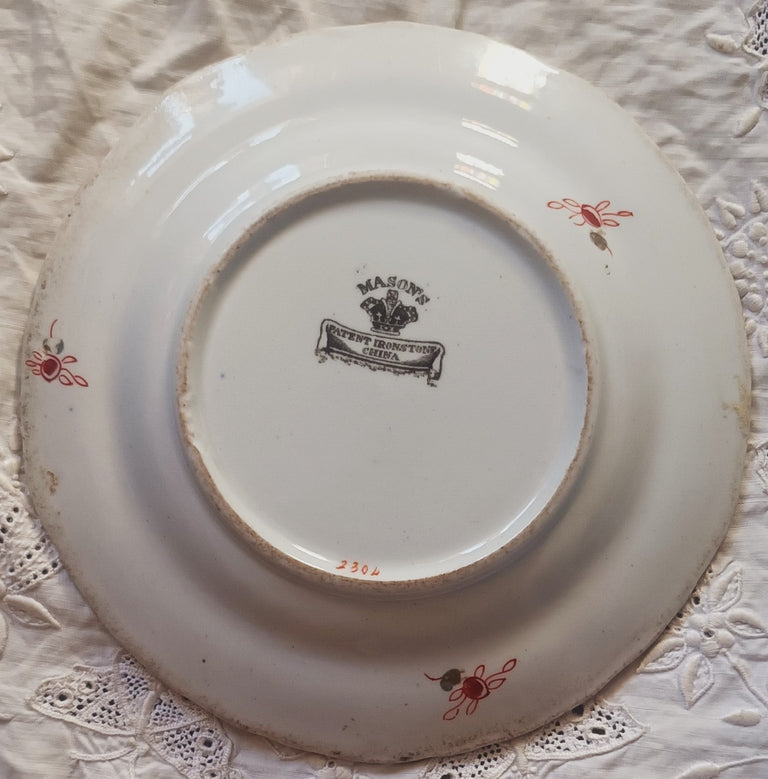 Antique English Georgian Mason's Ironstone tea Plate