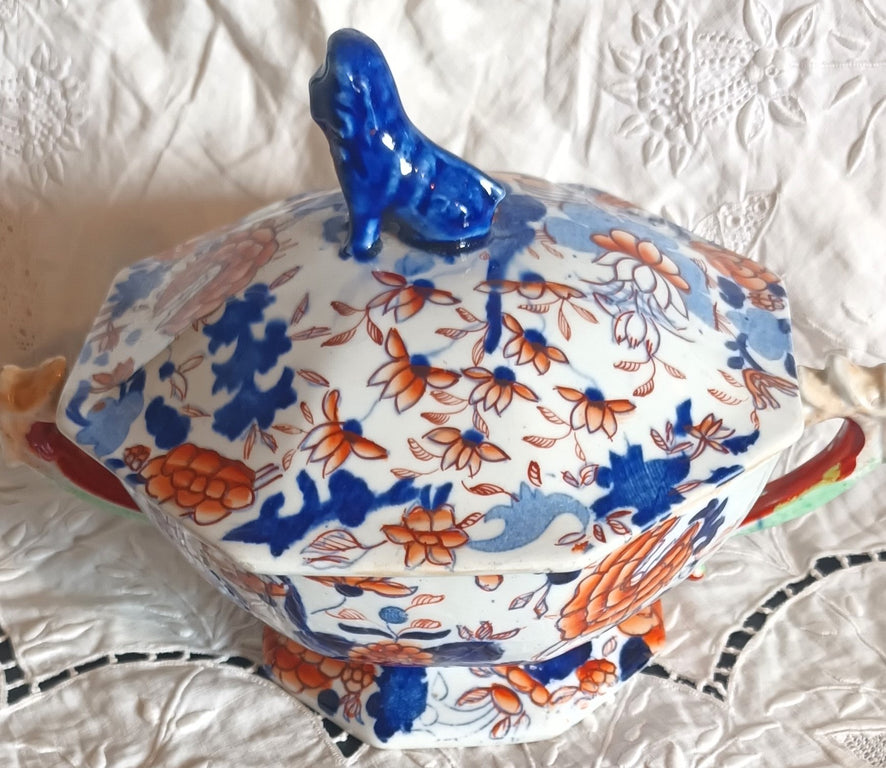 Antique Georgian Mason's Ironstone Tureen and Cover