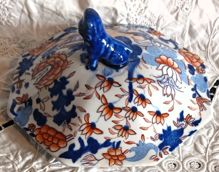 Antique Georgian Mason's Ironstone Tureen and Cover