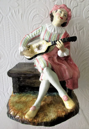 Reg Johnson & Sons ~ Porcelain Figurine ~ "Mezzetin"