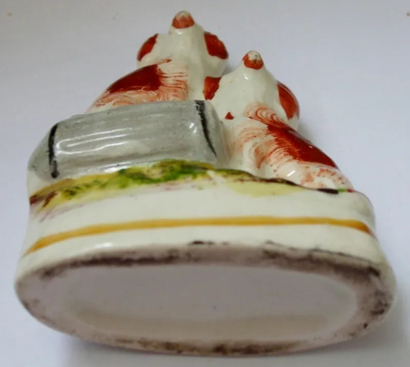 Antique Victorian Staffordshire Miniature 