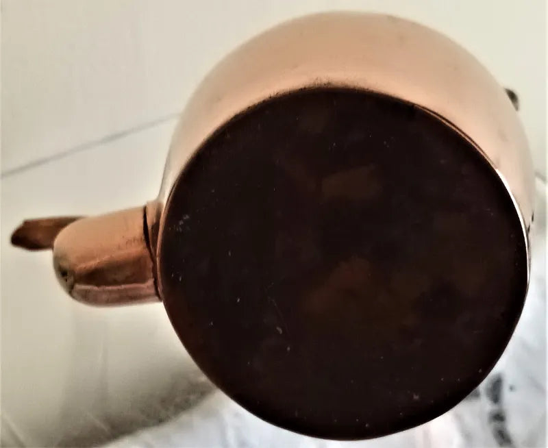 Antique Miniature Copper Kettle