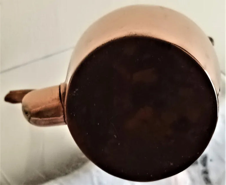 Antique Miniature Copper Kettle