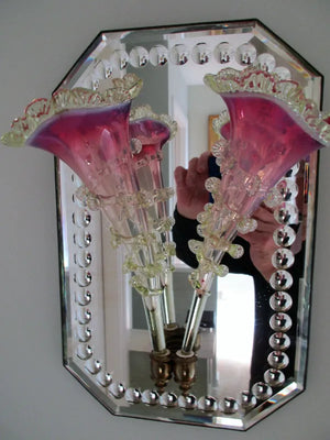 Mirror with Flutes