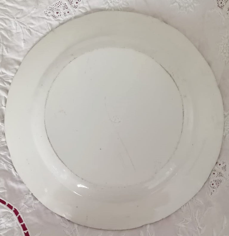 Antique English Georgian Blue and White Transfer 