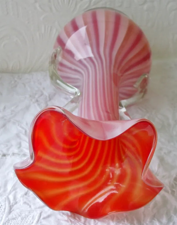 Vintage Venetian Murano Glass Vase