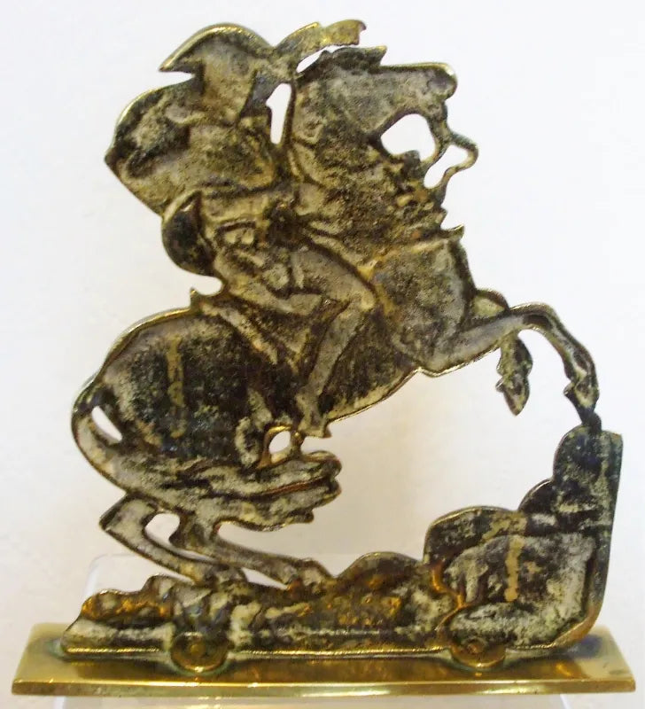 Antique Georgian Brass Chimney Ornament  ~ 