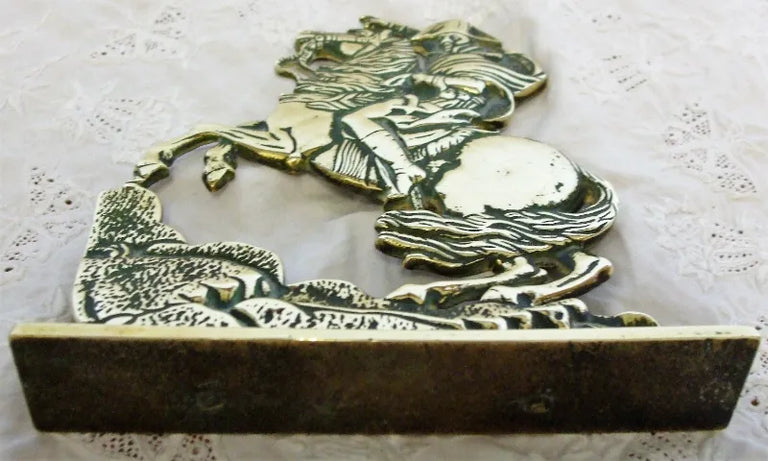 Antique Georgian Brass Chimney Ornament  ~ 