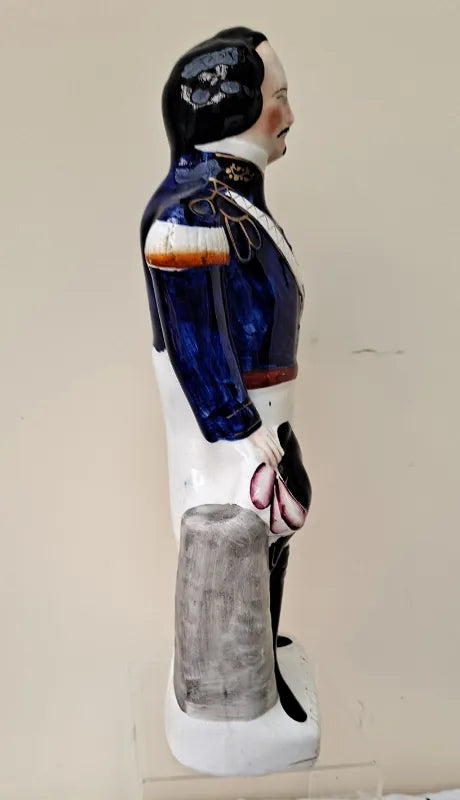 Antique Victorian Staffordshire Royal Portrait Figure ~ 