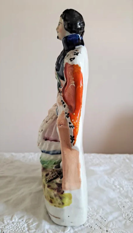 Antique Victorian Staffordshire Figure ~ 