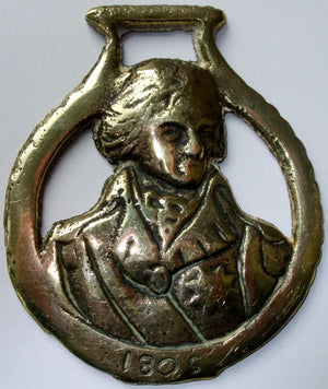 Vintage English "Nelson" Horse Brass