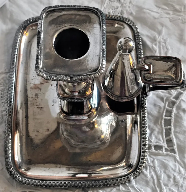 Antique English Georgian OSP Chamberstick