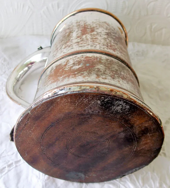 Antique English Georgian Old Sheffield Plate Mug