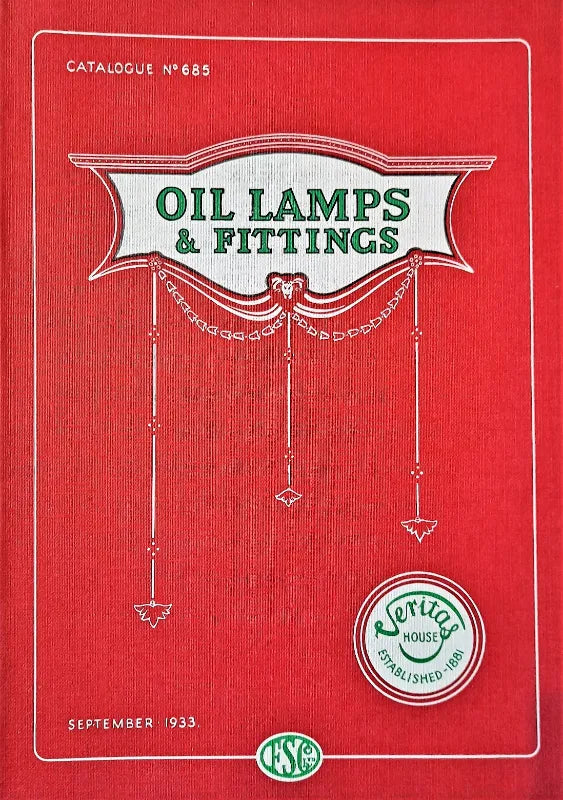 Oil Lamps & Fittings ~ Falk Stadelmann & Co. ~ 1933