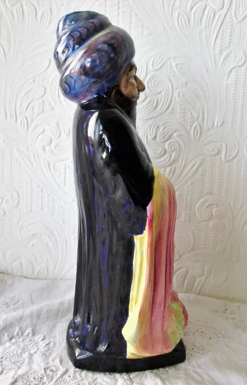 Vintage Old Court Ware Staffordshire Figure ~ 