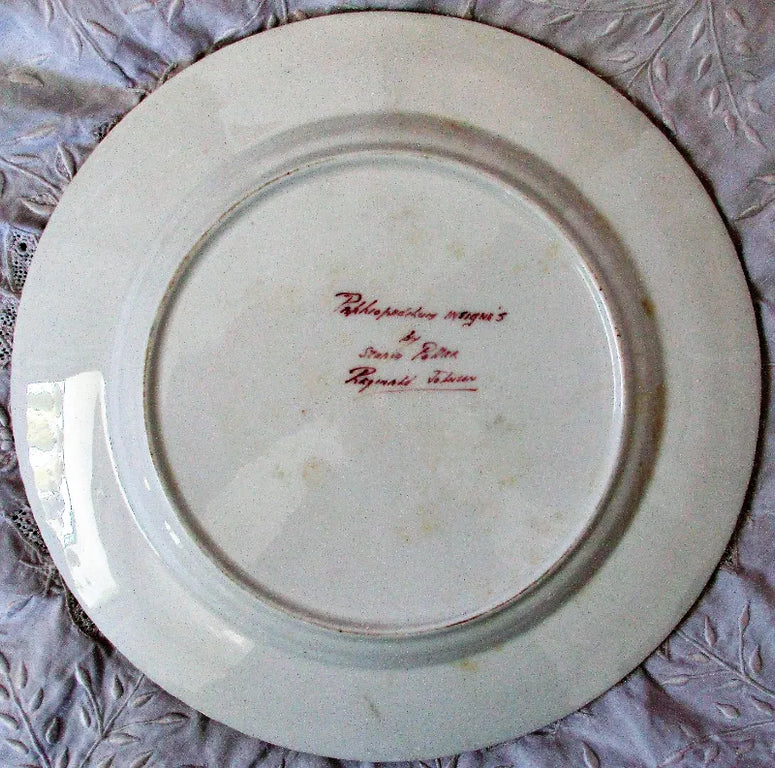 Porcelain Cabinet Plate ~ 