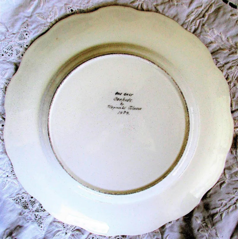 Porcelain Cabinet Plate ~ 