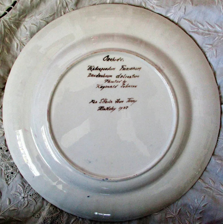 Porcelain Cabinet Plate ~ 