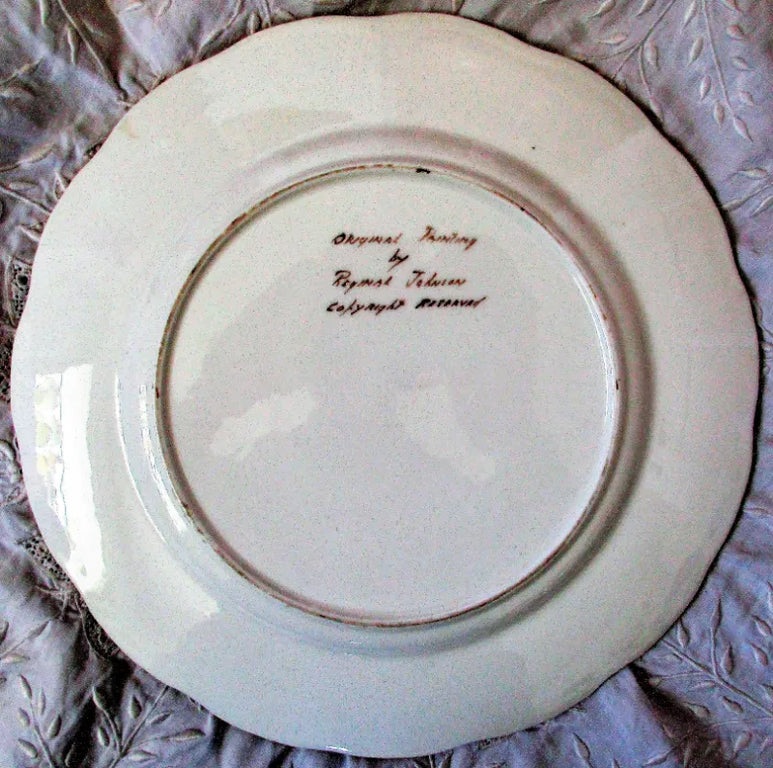 Porcelain Cabinet Plate ~ 