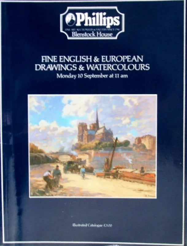 Phillips ~ Drawings & Watercolours ~ London ~ 10. 09. 1984