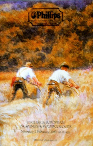 Phillips ~ Drawings & Watercolours ~ London ~ 02. 02. 1987