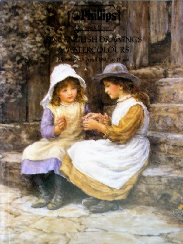 Phillips ~ English Watercolours & Drawings ~ London ~ 13. 04.1987