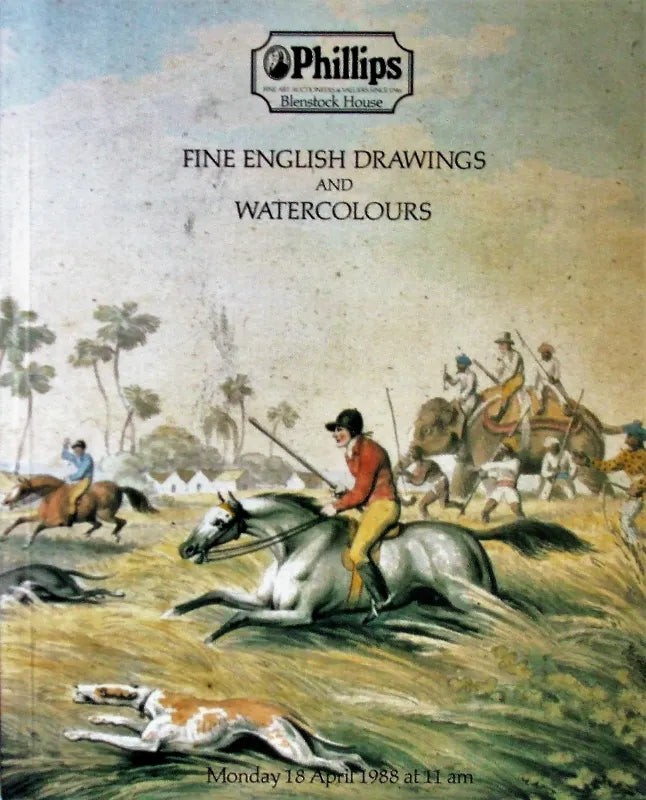 Phillips ~ English Drawings & Watercolours ~ London ~ 18. 04.1988