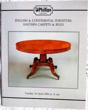 Phillips ~ Furniture, Carpets & Rugs ~ London ~ 10. 04. 1990