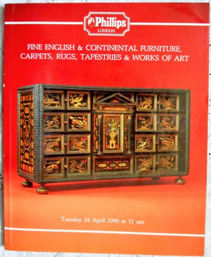 Phillips ~ Furniture, Rugs, Works of Art ~ London ~ 24. 04. 1990